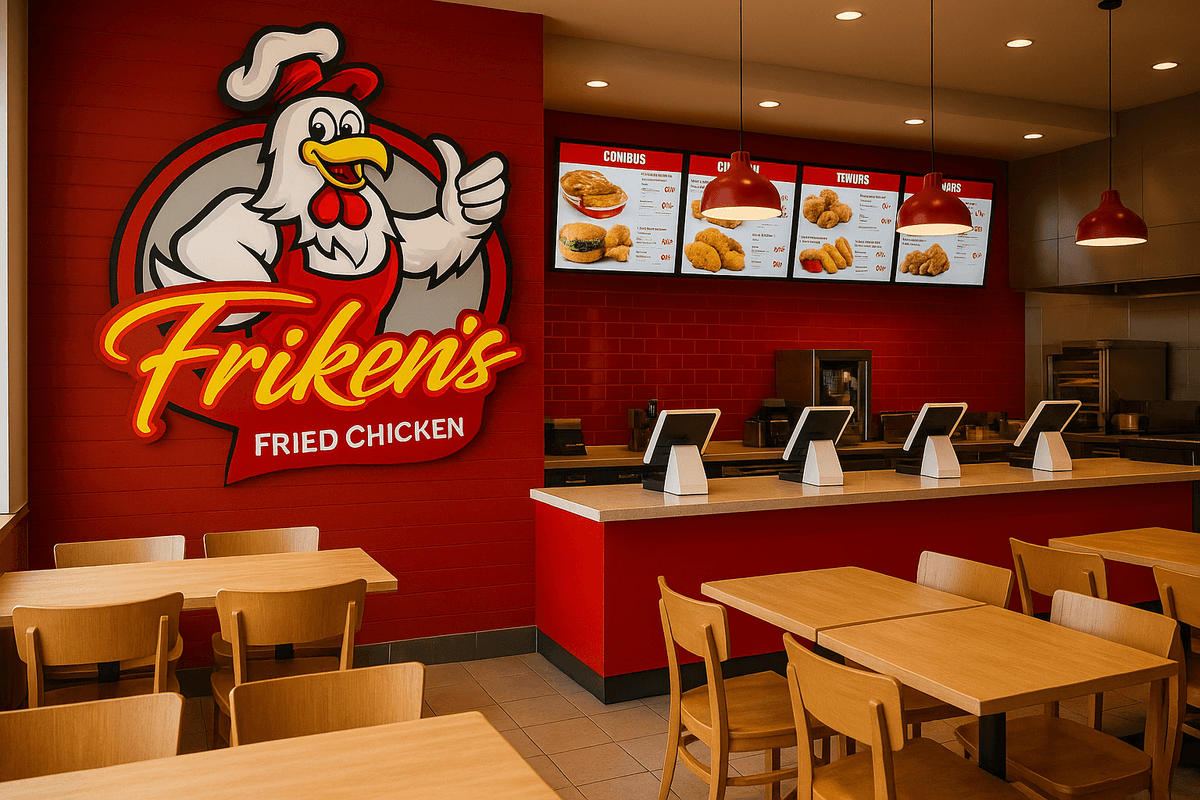 Frikens Franchise Store Interior